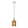 LAMBRES piekaramā lampa Ø 15 cm 1xE27 taupe tonī (Lucide)