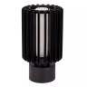 LAMBRES galda lampa Ø 15 cm 1xE27 melna (Lucide)
