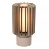 LAMBRES galda lampa Ø15 cm 1xE27 taupe (Lucide)