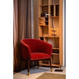 LAVALE stāvlampa lasīšanai LED 1x3 W 2700K melna (Lucide)