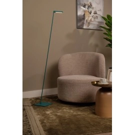 LAVALE stāvlampa lasīšanai LED 1x3 W 2700K tirkīza (Lucide)