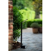 LAWFORD āra stabiņš 60 cm LED 6W 3000K IP54 melns (Lucide)