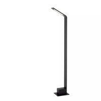 LAWFORD āra stabiņš 80 cm LED 6W 3000K IP54 melns (Lucide)