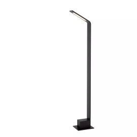 LAWFORD āra stabiņš 80 cm LED 6W 3000K IP54 melns (Lucide)