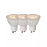 MR16 3 gab. LED spuldze GU10 3x5 W 3000 K dimmējama balta (Lucide)