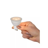 MR16 LED spuldze GU10 1x5 W 2200–2700 K dimmējama balta (Lucide)