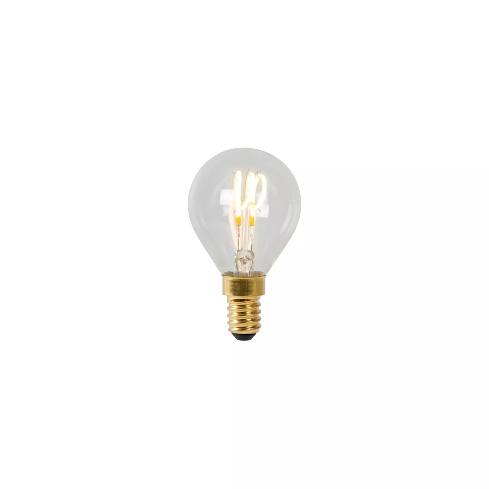 P45 Filament LED spuldze E14 1x3 W 2700 K dimmējama caurspīdīga (Lucide)