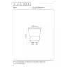 MR11 LED spuldze GU10 (MR11) 1x4 W 2200–3000 K dimmējama melna (Lucide)