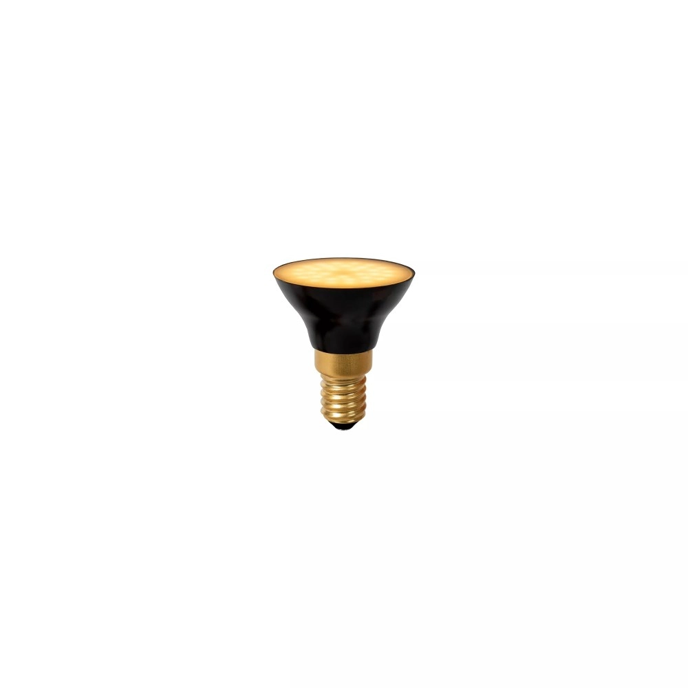 G45 LED spuldze E14 1x5 W 2700 K dimmējama melna (Lucide)