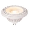 ES111 — LED spuldze GU10 12W, 2200–3000K, 820 lm, balta (Lucide)