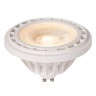 ES111 — LED spuldze GU10 12W, 2200–3000K, 820 lm, balta (Lucide)