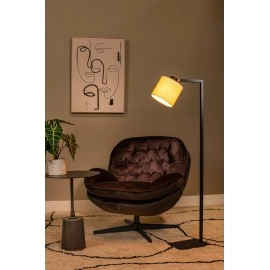 LESLEY stāvlampa 43x20 cm E27 melna (Lucide)