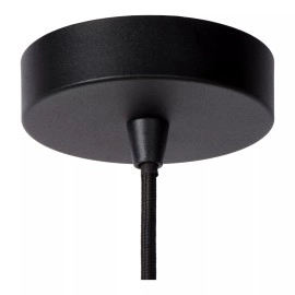 LESTER piekaramā lampa 6xE27 40W melna (Lucide)