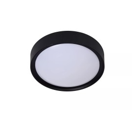 LEX Griestu lampa Ø25cm 1x9W E27 melna (Lucide)