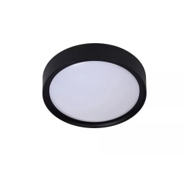 LEX Griestu lampa Ø25cm 1x9W E27 melna (Lucide)