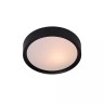 LEX Griestu lampa Ø25cm 1x9W E27 melna (Lucide)