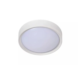 LEX plafons Ø25 cm 1 x 9 W E27 balta (Lucide)