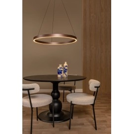LIANE piekaramā lampa Ø80 cm LED 36 W rūsas brūna (Lucide)