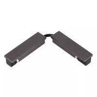 LINIAL elastīgais savienotājs satin gun metal (Lucide)