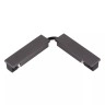 LINIAL elastīgais savienotājs satin gun metal (Lucide)