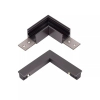 LINIAL L veida stūra savienotājs satin gun metal (Lucide)