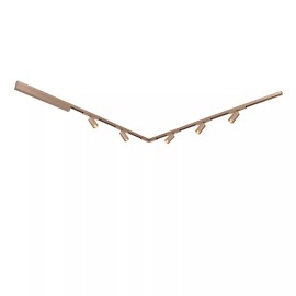 LINIAL BIX sliežu prožektors 1x8W LED šampanieša krāsā (Lucide)