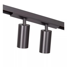 LINIAL BIXX sliežu prožektors 2x8W LED satin gun metal (Lucide)