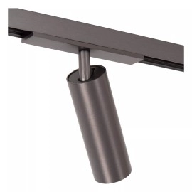 LINIAL MOX sliežu prožektors 1x10W LED satin gun metal (Lucide)