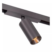 LINIAL MOX sliežu prožektors 1x10W LED satin gun metal (Lucide)