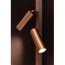 LINIAL sliežu sistēmas prožektors LED 20 W šampanieša krāsā (Lucide)