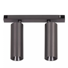 LINIAL sliežu sistēmas prožektors LED 20 W satin gun metal (Lucide)