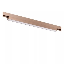 LINIAL sliežu sistēmas prožektors LED 12 W šampanieša krāsā (Lucide)