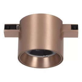 LINIAL LUX sliežu gaismeklis 1x8W LED šampanieša krāsā (Lucide)