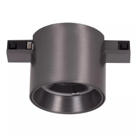 LINIAL LUX sliežu prožektors LED 8 W satin gun metal (Lucide)