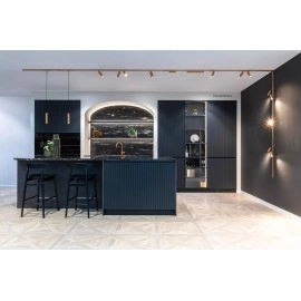 LINIAL LUXUS sliežu piekaramā lampa 1x8W LED šampanieša krāsā (Lucide)