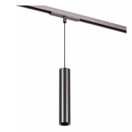 LINIAL LUXUS sliežu piekaramā lampa 1x8W LED satin gun metal (Lucide)