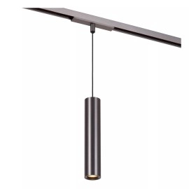 LINIAL LUXUS sliežu piekaramā lampa 1x8W LED satin gun metal (Lucide)