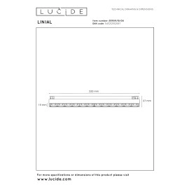 LINIAL XENIA sliežu gaismeklis 1x10W LED satin gun metal (Lucide)