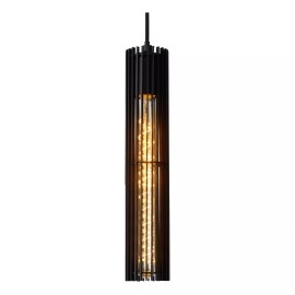 LIONEL piekarama lampa Ø6,5 cm 1xE27 melna (Lucide)