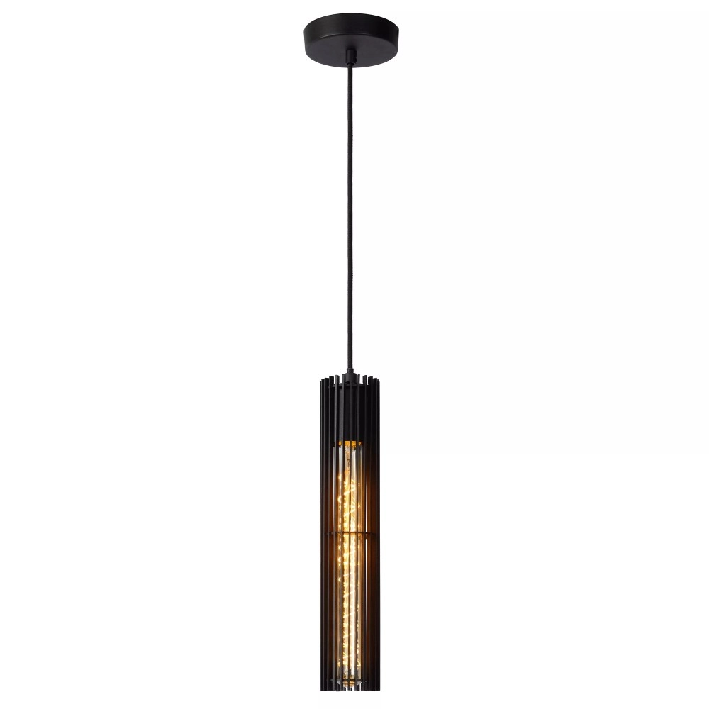 LIONEL piekarama lampa Ø6,5 cm 1xE27 melna (Lucide)