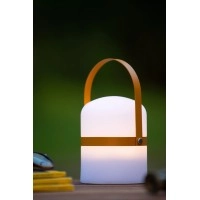 LITTLE JOE uzlādējama āra galda lampa LED 0,3W 3000K brūna (Lucide)