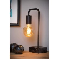 LORIN Galda lampa 1x40W E27 melna (Lucide)