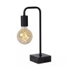 LORIN Galda lampa 1x40W E27 melna (Lucide)