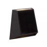LUTON āra saules sienas lampa 1x2W Integrated LED IP54 melna (Lucide)