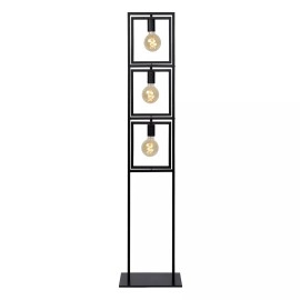 LUUK Stāvlampa 3x40W E27 melna (Lucide)