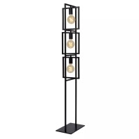 LUUK Stāvlampa 3x40W E27 melna (Lucide)