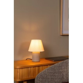 MACIA galda lampa 22x22 cm 1xE14 krēmkrāsas (Lucide)