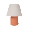 MACIA galda lampa 22x22 cm 1xE14 terakota (Lucide)