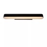 MADELON vannasistabas sienas LED lampa 9 W 2700K IP44 melna (Lucide)