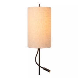 MAGIC stāvlampa Ø24 cm 1xE27 40 W ar lasāmo roku melna (Lucide)